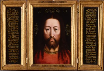 Triptyque : Christ comme Salvator Mundi