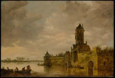 Château au bord d