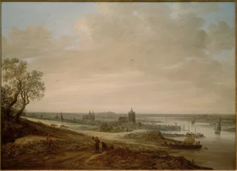 Paysage panoramique avec vue sur Arnhem