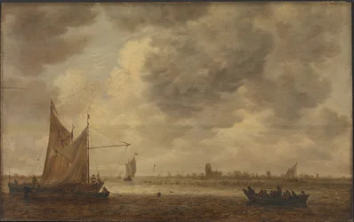 La rivière Oude Maas près de Dordrecht