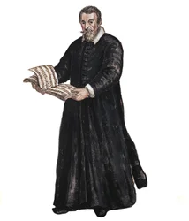 Portrait de Claudio Monteverdi (1567-1643), compositeur italien d
