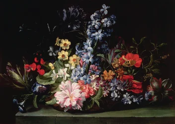 Panier de fleurs