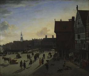 Le Dam et Damrak, Amsterdam