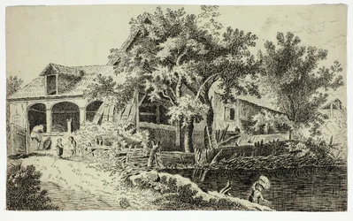 Moulin au bord du ruisseau