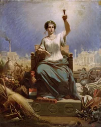 La France éclairant le monde