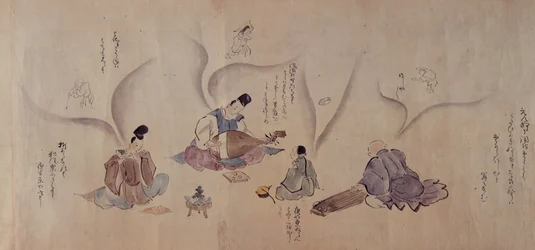 Musiciens japonais, de 