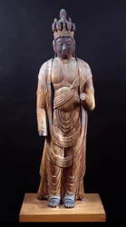 Juichimen Kannon (Kannon à onze têtes), période Heian, début du Xe siècle