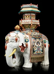 Éléphant de style Kakiemon