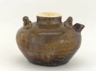 Cruche Mino ou Seto, utilisée comme boîte à thé