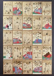 Cartes à jouer avec 100 poètes et poèmes, vendues à l