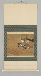 Figure féminine assise, début 18e siècle
