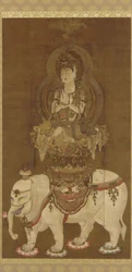 Le Bodhisattva - Fugen (Fugen Bosatsu) période Heian