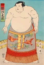Le lutteur de sumo Asashio Taro
