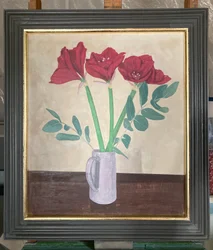 Amaryllis en carafe (peinture)