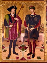 Saint Abdon et Saint Sennen, martyrs morts à Rome vers 303 sous les persécutions de l