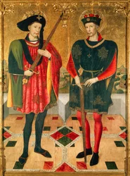 Saint Abdon et Saint Sennen, martyrs morts à Rome vers 303 sous les persécutions de l