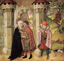 Saint Joachim et Sainte Anne à la porte dorée