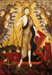 Résurrection du Christ, panneau du Retable du Saint-Sépulcre