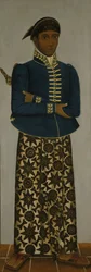 Officiel de la cour javanaise, vers 1820-70