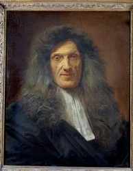 Portrait du docteur de Louis XIV, Raymond Finot (1636-1709). Peinture de Jean Baptiste Jouvenet (1644-1717) 1704. Musée du Louvre, Paris
