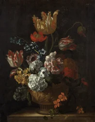Pièce florale