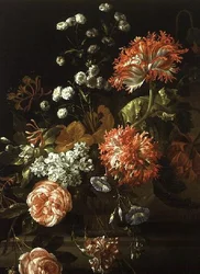 Nature morte de fleurs variées