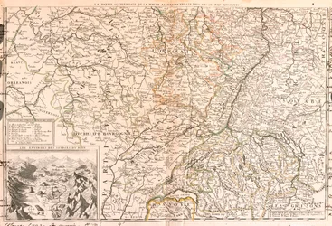 France (Région : Haute-Normandie, Île-de-France, Champagne-Ardenne, Rhône-Alpes, Bourgogne, Auvergne, Centre), Belgique (sud Région wallonne), Luxembourg, Allemagne (Rhénanie-Palatinat, Sarre, Bade-Wurtemberg), Suisse (Canton : Thurgovie, Appenzell Au