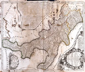 Latium, Abruzzes, Molise, Pouilles, Basilicate, Calabre, Campanie, Italie