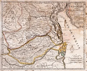 Sud-est de la Vénétie, nord-est de l