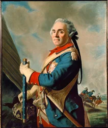 Moritz, comte de Saxe, maréchal de France, enfant naturel du roi Auguste II de Pologne et de la comtesse Aurore de Koenigsmark.