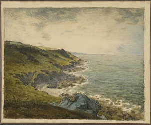 La côte à Gréville