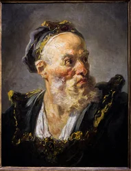 Tête de vieillard
