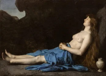 Madeleine dans le désert,1873-74 (huile sur toile)