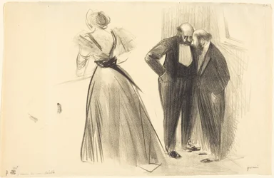 Trois dessins sur une feuille