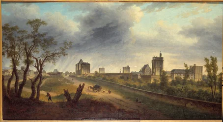 Vue du château de Vincennes