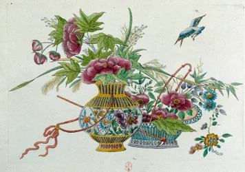 Fleurs dans un vase