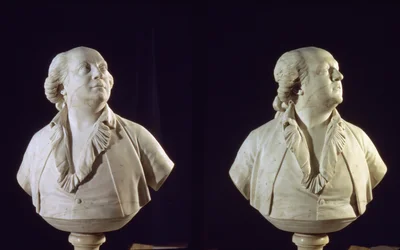Buste portrait de Giuseppe Balsamo (1743-95), appelé le comte de Cagliostro (marbre)