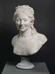 Buste portrait de Madame Houdon, l