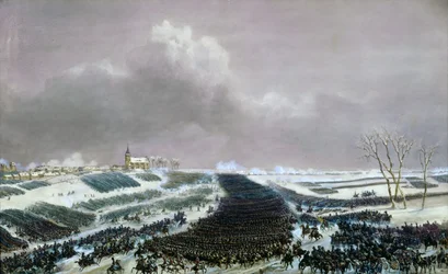 La bataille de Preussisch-Eylau le 8 février 1807