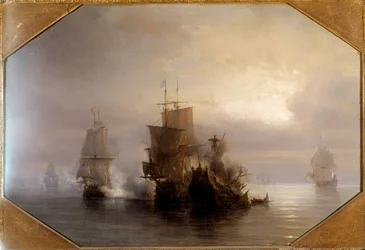 Combat naval du chevalier Marc-Antoine de Saint-Pol Hecourt, 31/10/1705