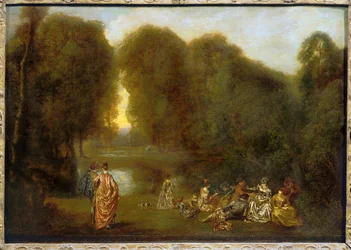 Assemblee dans un parc …