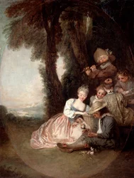 Concert champêtre, 1715