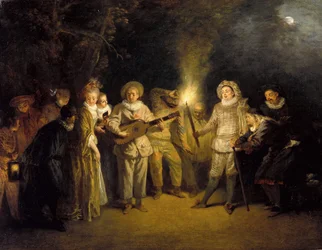 La comédie italienne, après 1716