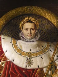 Napoléon Ier sur le trône impérial
