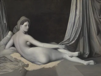 Odalisque en grisaille, vers 1824-34