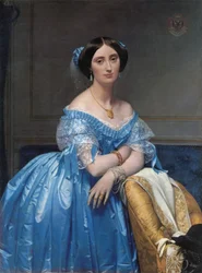 Portrait de la princesse Albert de Broglie