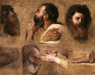 Études pour Jésus parmi les docteurs