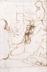 Étude pour Le Bain turc