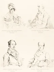 Sylvester (Douglas) Lord Glenbervie; Katherine Anne (North) Glenbervie; Frederic (North) Earl of Guilford; Frederic Sylvester Douglas