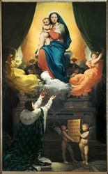 Le vœu de Louis XIII (peinture sur toile)